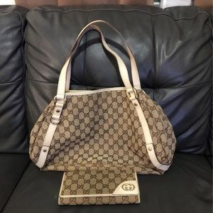 Handbag/shoulder bag with wallet